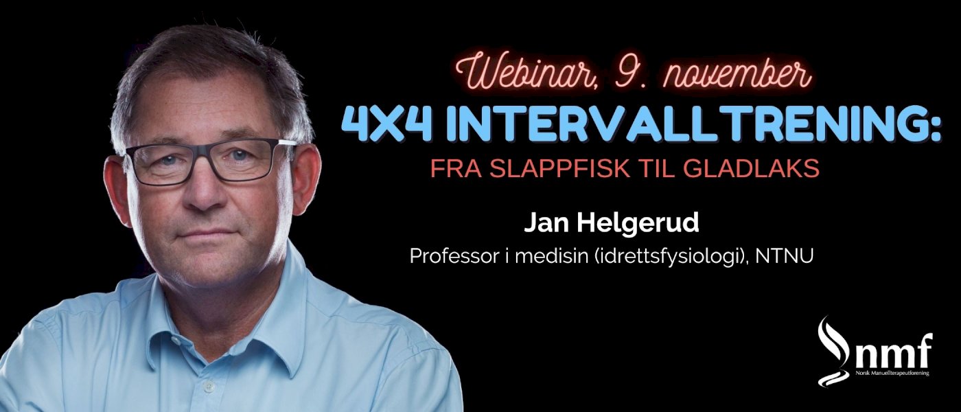 Jan Helge Rød 4×4 intervall trening – Fra slappfisk til gladlaks – også i opptak ...